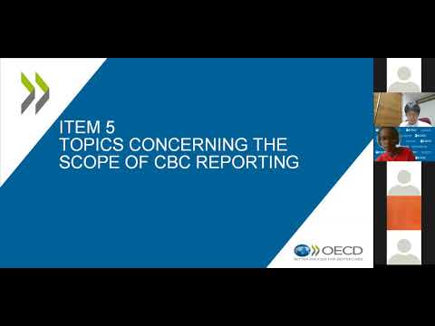 OECD public consultation meeting - 2020 Review of Country-by-Country Reporting (Day 2)