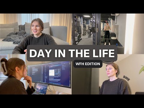 Full Day in the Life as a Software Engineer in Stockholm | WFH Edition & Chats