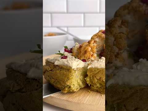 Big baked falafel #falafel #veganrecipes #veganfood #healthyrecipes #healthyrecipes