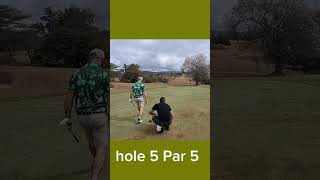 Golf, hole 5 Par 5, breaking 40. #golf #golfcourse #golfswing #progolfer #bettergolf #puttout