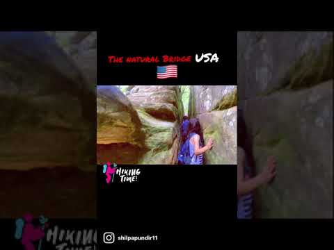 The Natural Bridge USA 🇺🇸 Hiking/ Indian in USA /Hindi Vlog #usa #shorts #hindivlog