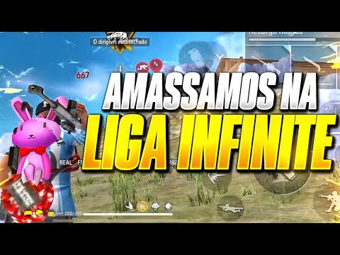 LIGA INFINITE🥇DEI MEU MÁXIMO PARA AJUDAR O TIME🥹IPhone XR💚HIGHLIGHTS EM CAMPEONATOS DE FREE FIRE�