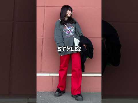 【春服】ダボっと感が可愛い♡春のメンズライクコーデ