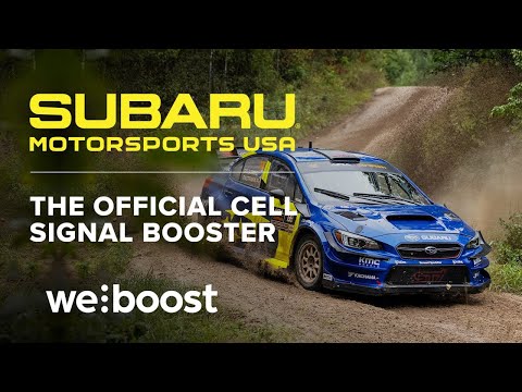 The Official Cell Signal Booster for Subaru Motorsports USA | weBoost