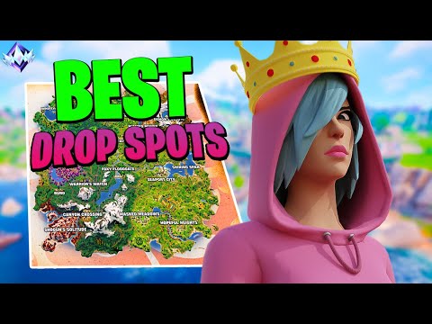 The BEST Drop Spots in Fortnite! (COMPETITIVE!) Fortnite Chapter 6