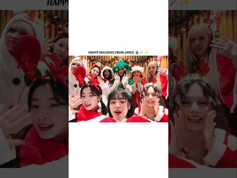 HAPPY HOLIDAYS FROM TWICE 🪄🎄 #kpop #christmas #once #twice #misamo #twicesana #shorts #trending