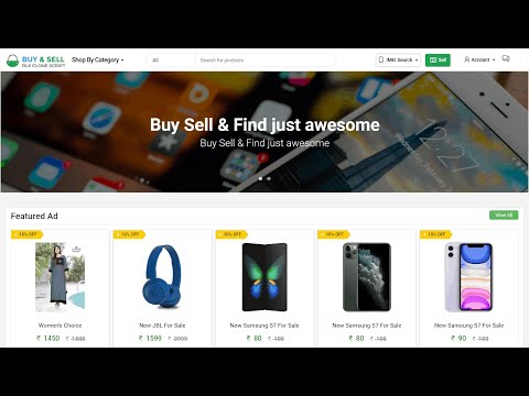 OLX Buy Sell Marketplace Script