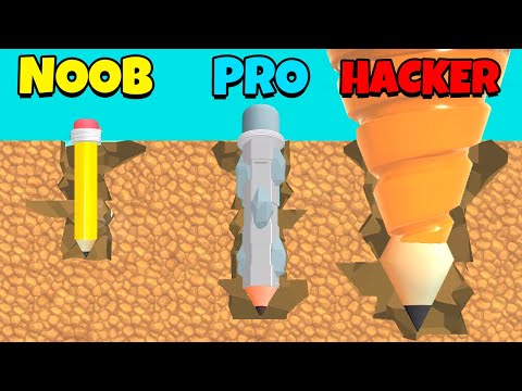 NOOB vs PRO vs HACKER - Pen Dig