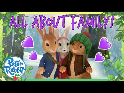 @OfficialPeterRabbit - ❤️ Peter Learns the Value of Family ❤️ | Cartoons for Kids