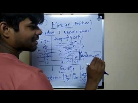 How to calculate MEDIAN || DATA COLLECTION AND PROCESSING || #tybaf || sem IV ||