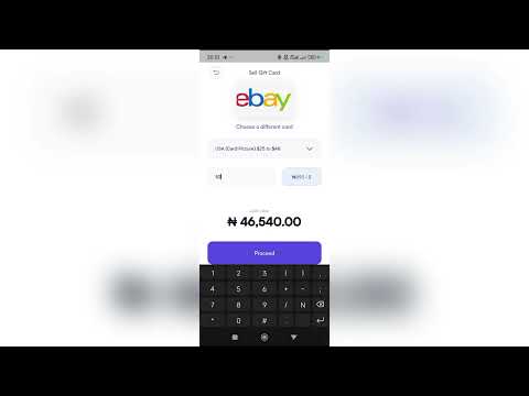 HOW TO SELL EBAY GIFTCARDS ON RICKI APP