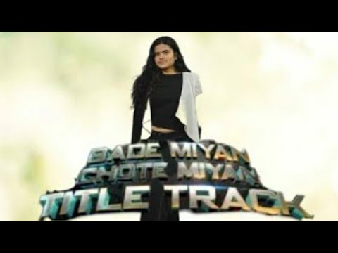 Bade Miyan Chote Miyan Title Track Dance#bademiyanchhotemiyan#akshaykumar#tigershroff#dance