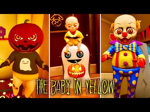 BABY IN YELLOW : NEW Halloween Update 🎃Secret Costume & Revamped  (Showcase)