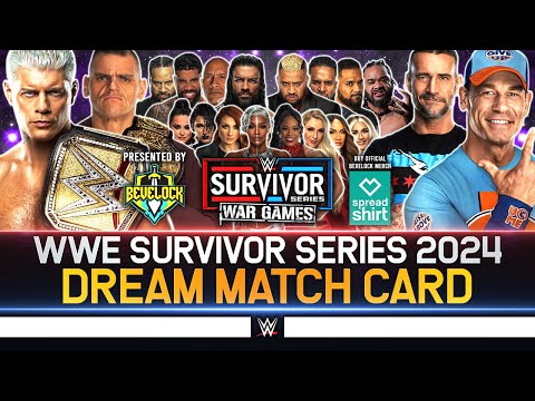 WWE Survivor Series 2024 - Dream Card [v3]