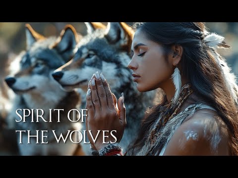 Spirit of the Wolves - Native American Flute Sounds for Deep Relaxation, Healing, Peaceful Sleep