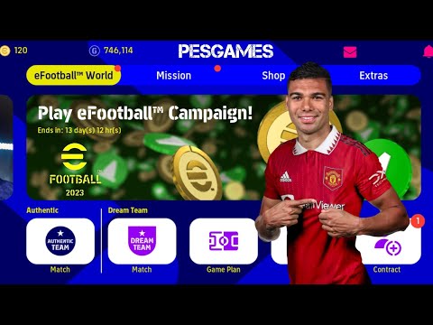 Playing eFootball 2023 Mobile - Android Gameplay