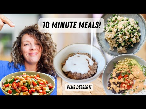 Four recipes I can't stop eating! (vegan, plant based, oil-free)