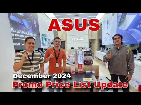 ASUS Promo Price List Update December 2024, Asus ROG Phone 8 Series, ROG Gaming , TUF Gaming Laptop