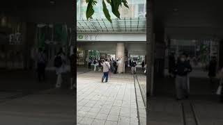 小田急線、成城学園前駅周辺の風景　#shorts