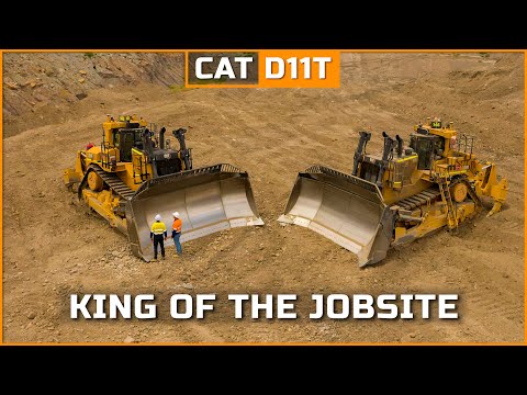 CAT D11T - The Mighty Titan of Earthmovers