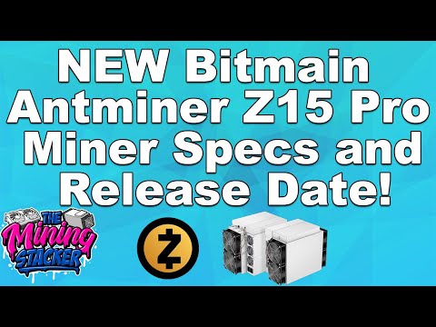 New ZCASH Bitmain Antminer z15 Pro ASIC miner Revealed! How Profitable ls The Latest Equihash Miner