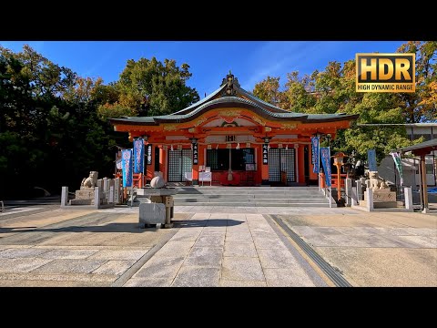 [Power Spot Tour]] Katayama Shrine Suita Japan [4k 60fps HDR] Katayama-jinja