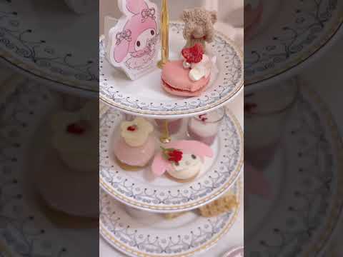 My Melody Afternoon Tea 🎀🫖 #sanrio #mymelody #afternoontea #sanriocore