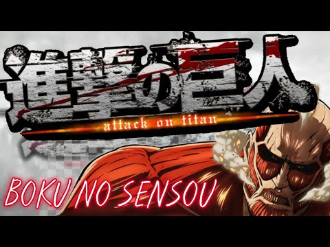 ATTACK ON TITAN | THE FINAL SEASON | OPENING SONG | BOKU NO SENSOU | ENGLISH LYRICS!!!!