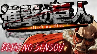 ATTACK ON TITAN | THE FINAL SEASON | OPENING SONG | BOKU NO SENSOU | ENGLISH LYRICS!!!!