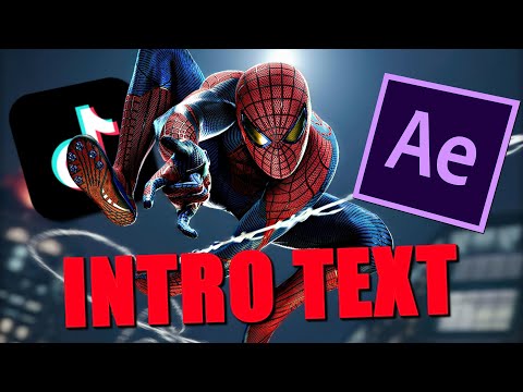 Go Viral On Tiktok With This Intro Text - (Full After Effects Tutorial)