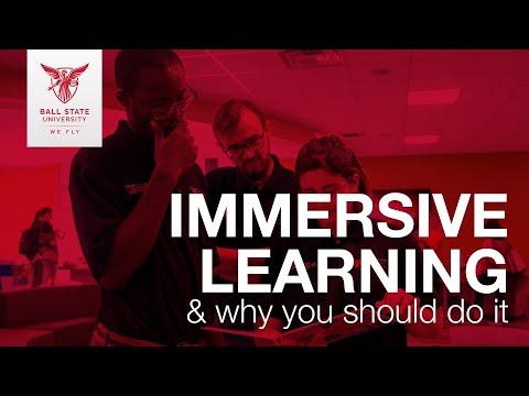 Why YOU Should do Immersive Learning