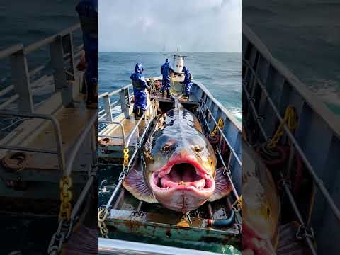 STRANGE sea creature caught by fishermen🐟🤯🌊