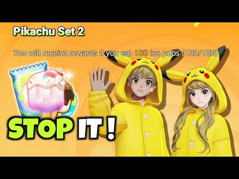 Stop wasting your Lucky Ice Pops - Pokemon Unite