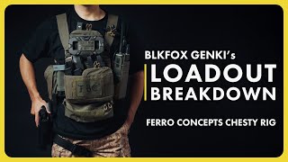 Ferro Concepts Chesty Rig & SIG AIR/VFC P320 - Cool & Comfy Airsoft Loadout【BLKFOX x PASSiVE SHOOT】