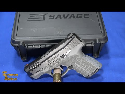 1st Look Review!  NEW 9mm Savage Stance MC9 Pistol