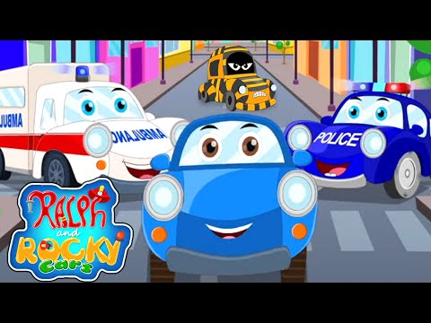 Street Vehicles Song | Car Song | Nursery Rhymes and Kids Songs with Ralph And Rocky