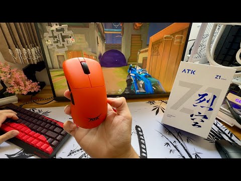 Mouse Insano do Aliexpress ATK Z1 Ultra Custo Beneficio High END