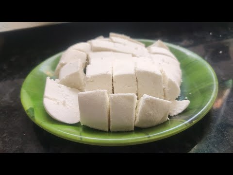 सुरीने कट होणार नाही💁 इतकं घट्ट पनीर,घरीच बनवा,#pannir quick perfect ,market style paneer