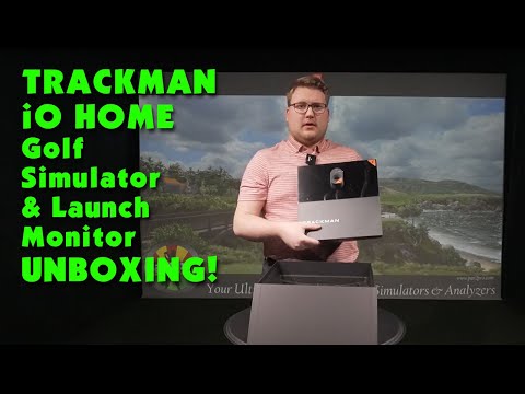 Trackman Home iO Golf Simulator / Launch Monitor Unboxing by Par2Pro