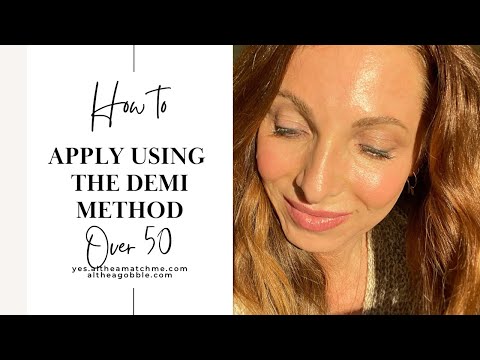 How to apply the colors using the Demi Method