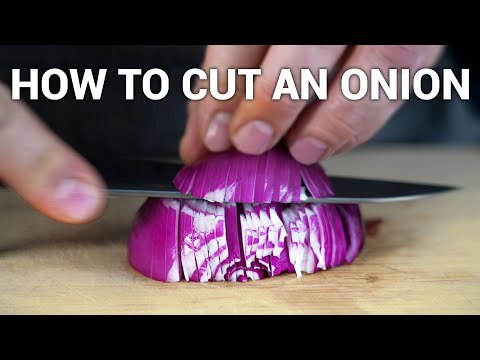 4 Best Ways Cut Onions like a Chef!