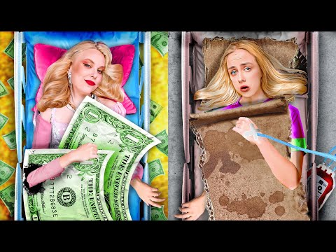 Rich Girl vs Poor Girl in the Hospital | My Mom Left Me, Good VS Bad Mom by ChaCha!