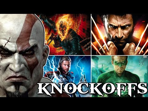 The God Of War Knockoff Collection | Superhero Tie-In Edition