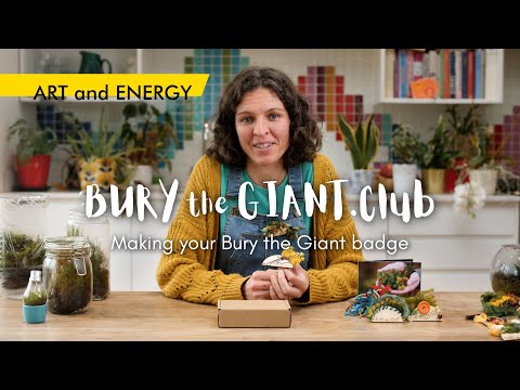 Making your Bury the Giant badge - share your creations on https://burythegiant.club