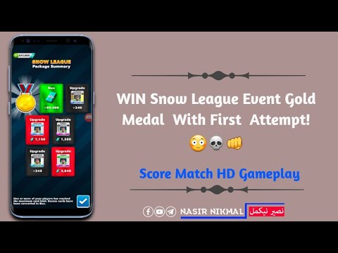 WIN Snow League Event Gold Medal🥇With First  Attempt! Calm Down Because Buildozer & Zimmer Is Here 👊