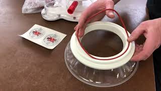 O-RING Installation at Royal Exclusiv Bubble King skimmers