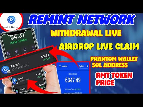 Remint Network Withdrawal Airdrop | Remint Network  Claim Airdrop | Remint Network launch on Solana