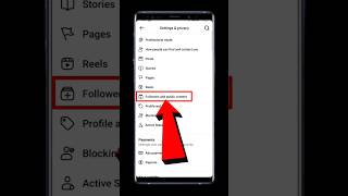 Facebook Followers Settings || How to Facebook Followers Settings #facebook #settings #shorts