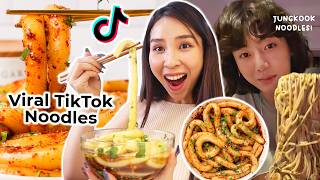 I Tried Viral TikTok Noodle Recipes 🍜