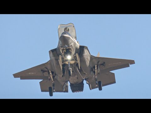 Unleashing The F-35B At America’s Airshow 2024. The Loudest Jet Fighter Ever! -4K